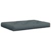 vidaXL Pallet Sitzkissen VIANEN 100 % Polyester Blau 120 x 80 x 12 cm