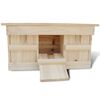 vidaXL Spatzenhaus 2 Stk. Holz 44 x 15,5 x 21,5 cm