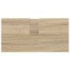 vidaXL Badezimmerwaschbecken-Schrank Sonoma-Eiche 60 x 30 x 60 cm