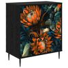 vidaXL Kommode LOCHEM Orangenmuster 66 x 36,5 x 76 cm Holzwerkstoff