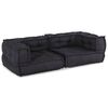vidaXL 2-Sitzer-Modulsofa Anthrazit 140x70x36 cm Stoff