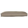 vidaXL Kissen Taupe 150 x 40 x 8 cm Oxford-Stoff