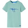 Kinder-T-Shirt Helles Khaki 116