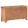 vidaXL Sideboard 140x40x75 cm Recyceltes Massivholz