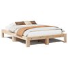 vidaXL Massivholzbett ohne Matratze 150x200 cm Kiefernholz