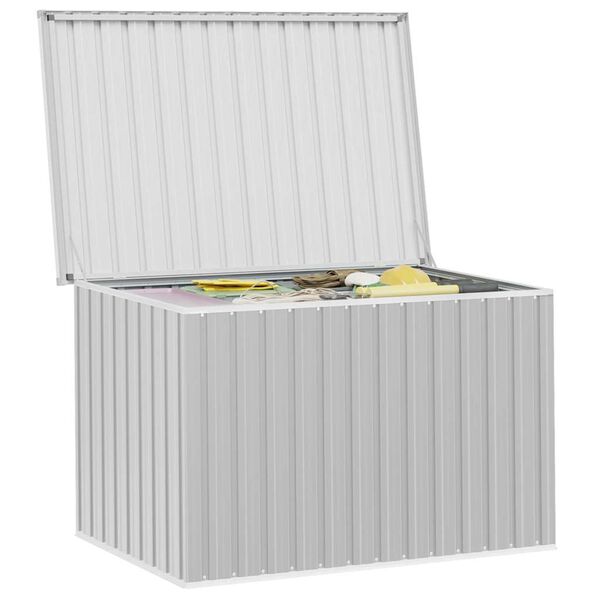 vidaXL Gartenbox Grau 149x99x93 cm