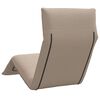 vidaXL Sonnenliege Klappbar Taupe 175x54x8,5 cm Oxford-Gewebe