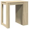 vidaXL Bartisch Sonoma-Eiche 102x70x103,5 cm Holzwerkstoff
