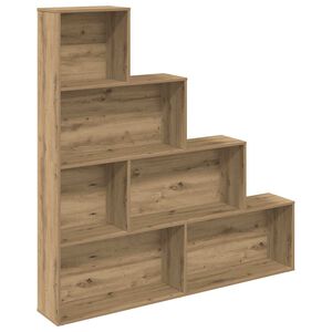 vidaXL B&uuml;cherregal Artisan-Eiche 157x24x160 cm Holzwerkstoff