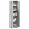 vidaXL Kleiderschrank Graues Sonoma 55 x 25 x 189 cm Holzwerkstoff