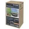 INTEX Spa-Abdeckung Dunkelgrau 180 x 180 cm PVC