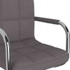 vidaXL Esszimmerstuhl Drehbar Taupe Stoff
