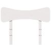vidaXL Kopfteil Weiß 75 cm Massivholz Kiefer