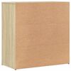 vidaXL Sideboards 2 Stk. Sonoma-Eiche 79x38x80 cm Holzwerkstoff
