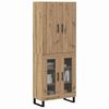 vidaXL Highboard 2 pcs Artisan-Eiche 69,5 x 34 x 180 cm
