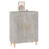 vidaXL Sideboard Betongrau 69,5x34x90 cm Holzwerkstoff