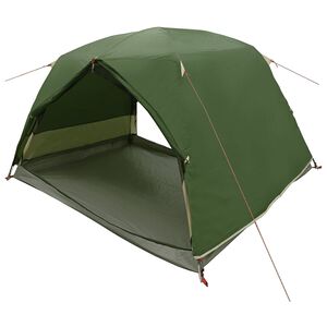 vidaXL Trekkingzelt 2 Personen Gr&uuml;n 185T Polyester mit PU-Beschichtung
