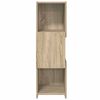 vidaXL Eckschrank Sonoma-Eiche 30,5x30x95cm Holzwerkstoff