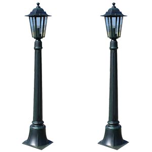 vidaXL Preston Gartenleuchten 2 Stk. 105 cm