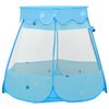 vidaXL Kinder-Spielzelt mit 250 Bällen Blau 102x102x82 cm