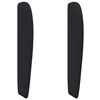 vidaXL Kopfteil Ohr Schwarz 80 x 23 x 6 cm PVC