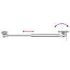 vidaXL Hydraulische Gasfeder 2 pcs Silber 280 x 17 x 16 mm