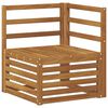 vidaXL Sofagarnituren 6 pcs Natur Massivholz Akazie