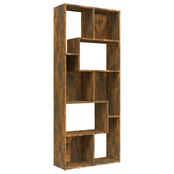 vidaXL B&uuml;cherregal R&auml;uchereiche 67x24x161 cm Holzwerkstoff