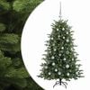 vidaXL K&uuml;nstlicher Weihnachtsbaum mit Weihnachtskugel 120 cm 150 LEDs