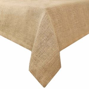 vidaXL Jute-Tischdecke Natur 160 x 270 cm 100% Tossa-Jute