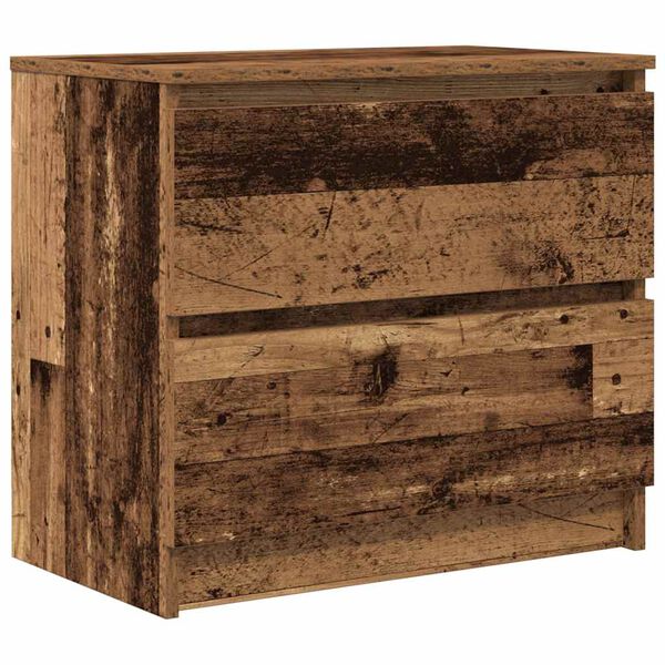 vidaXL TV-Schrank Altholz-Optik 60x35x54 cm Holzwerkstoff