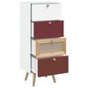 vidaXL Highboard mit Schubladen 40x30x95 cm Holzwerkstoff