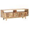 vidaXL TV-Schrank 130x30x45 cm Raues Mangoholz