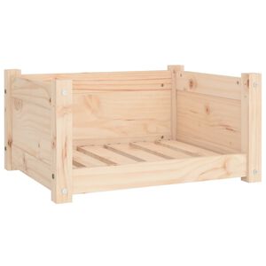 vidaXL Hundebett 55,5 x 45,5 x 28 cm Massivholz Kiefer
