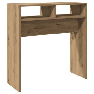 vidaXL Konsolentisch Artisan-Eiche 78x30x80 cm Holzwerkstoff