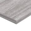 vidaXL Wandregale 4 Stk. Grau Sonoma 80x20x1,5 cm Holzwerkstoff