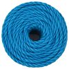 vidaXL Arbeitsseil Blau 24 mm 25 m Polypropylen