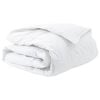 vidaXL Winterbettdecke 200 x 220 cm Winter Feder Wei&szlig; Atmungsaktiv