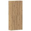 vidaXL Schuhschrank 80 x 35,5 x 180 cm Holzwerkstoff Braun