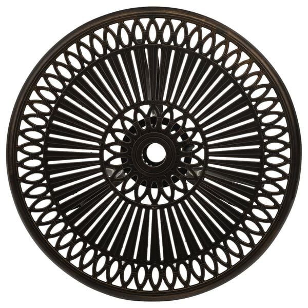 vidaXL Gartentisch Bronzen 62x62x65 cm Aluminiumguss