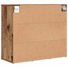 vidaXL Schuhschrank mit Regal Altholz 77,5 x 30 x 67 cm Holzwerkstoff