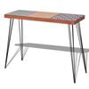 vidaXL Konsolentisch 90x30x71,5 cm braun