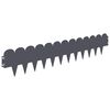 vidaXL Raseneinfassung 10 pcs 103 x 20 cm Stahl Anthrazit