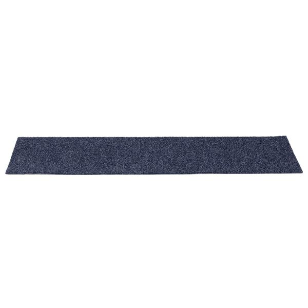 vidaXL Stufenmatten Selbstklebend 30 Stk. 76x20 cm Grau Blau Rechteckig