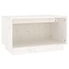 vidaXL TV-Schrank Wei&szlig; 60x35x35 cm Massivholz Kiefer