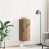 vidaXL Wandschrank Artisan-Eiche 34,5 x 34 x 90 cm Holzwerkstoff