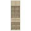 vidaXL Hochschrank Sonoma-Eiche 70x42,5x225 cm Holzwerkstoff