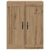 vidaXL Wandschrank Artisan-Eiche 69,5 x 34 x 90 cm Holzwerkstoff