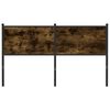 vidaXL Kopfteil R&auml;uchereiche 150 cm Holzwerkstoff und Stahl