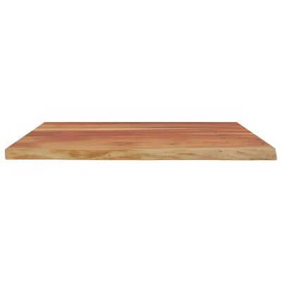 vidaXL Schreibtischplatte 90x80x2,5 cm Massivholz Akazie Baumkante
